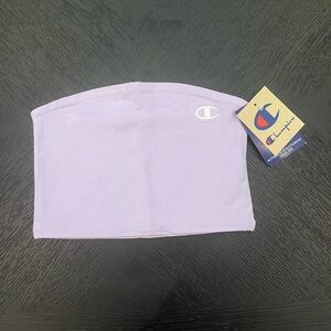 CHAMPION WOMEN'S SIZE SMALL LIGHT‎ PURPLE LOGO TUBE TOP